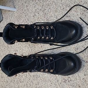 Just Fab edde lace up boot